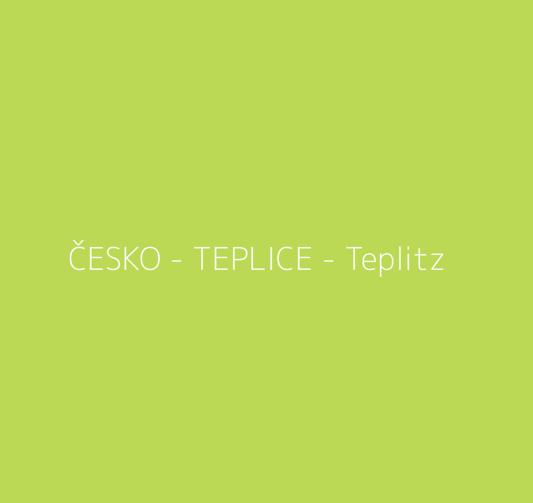 Title.ATT ČESKO - TEPLICE - Teplitz